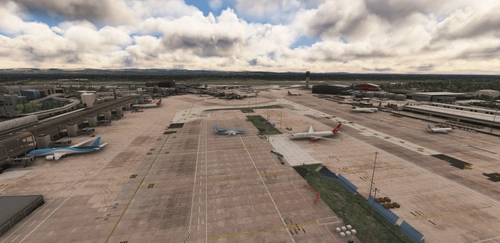 Static Aircraft for TAIModels Manchester (EGCC)
