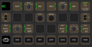 StreamDeck XL and SD+ Profile for PMDG777-X  (incl. compl. Script package) - AAO thumbnail 3