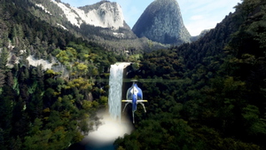 Stunning Yosemite Animated Waterfalls, Trees, and Terrain by Bijan - MSFS thumbnail 3
