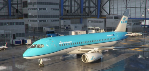Sukhoi Superjet 100 - KLM Cityhopper (Fictional)