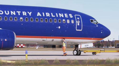 Sun Country (N828SY) - PMDG 737-800