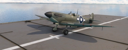 Supermarine Seafire 894 Sqn S-146 'Merry Widow' 