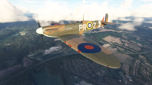 Supermarine Spitfire Mk.IIa P8098 PR-Z 609 Squadron
