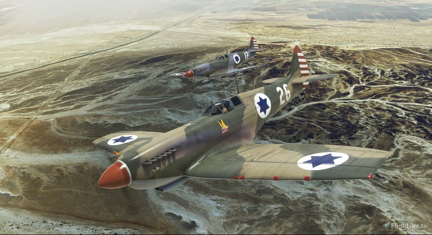 Supermarine Spitfire Mk.IXc Israeli Air Force #26 for Microsoft Flight ...