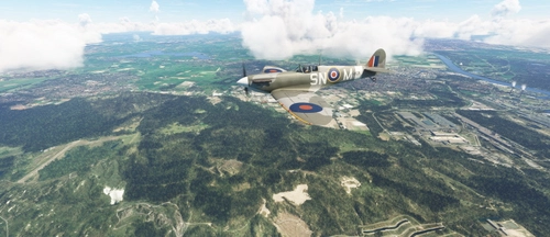 Supermarine Spitfire Mk.V  243 sqn SN-M