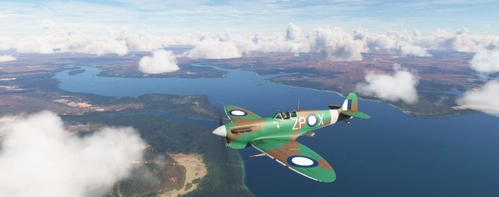 Supermarine Spitfire Mk.V  Tropical RAAF  457 Sqn ZP-X