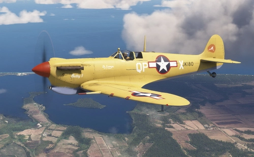 Supermarine Spitfire Mk.V  Tropical USAAF 52nd FG, 2nd FS QP-X