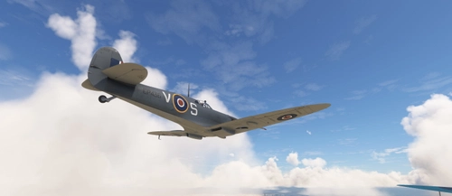 Supermarine Spitfire Mk.V  1435 sqn EP436 V-S, Malta 1942