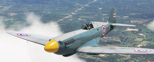 Supermarine Spitfire Mk.XIX Royal Thai Air Force PS888
