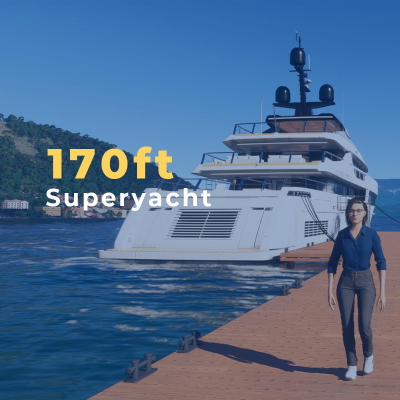 Superyacht 170ft