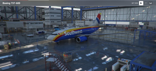SWA CONCEPT # 4 PMDG Boeing 737-600