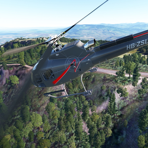 Swiftcopters - HB-ZSL CowanSim H125 Livery