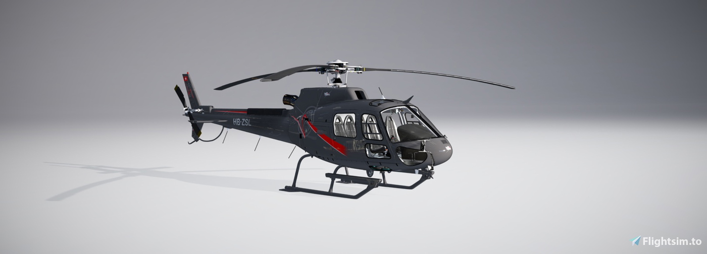 N911dc Swiftcopters - HB-ZSL CowanSim H125 Livery のために Microsoft Flight ...