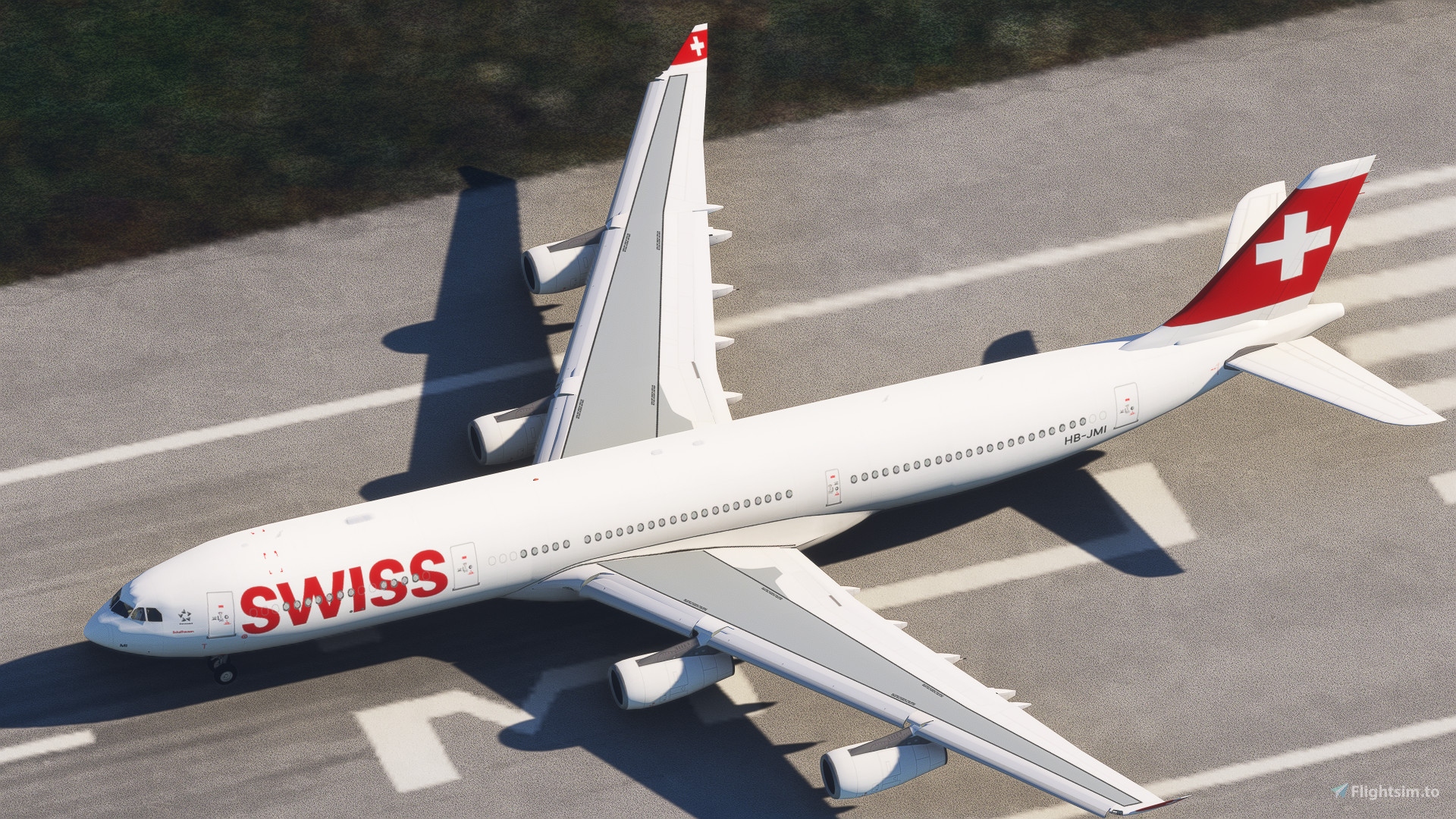 Swiss A340-300 HB-JMI [FSX CONVERTED] for Microsoft Flight 