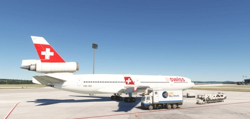 Swiss Air Normal Paint HB-IWI