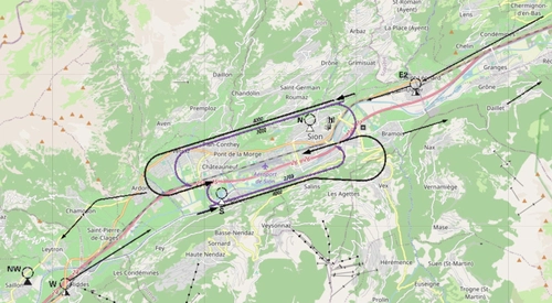 Swiss Airfields Traffic Patterns Overlays for Little Navmap