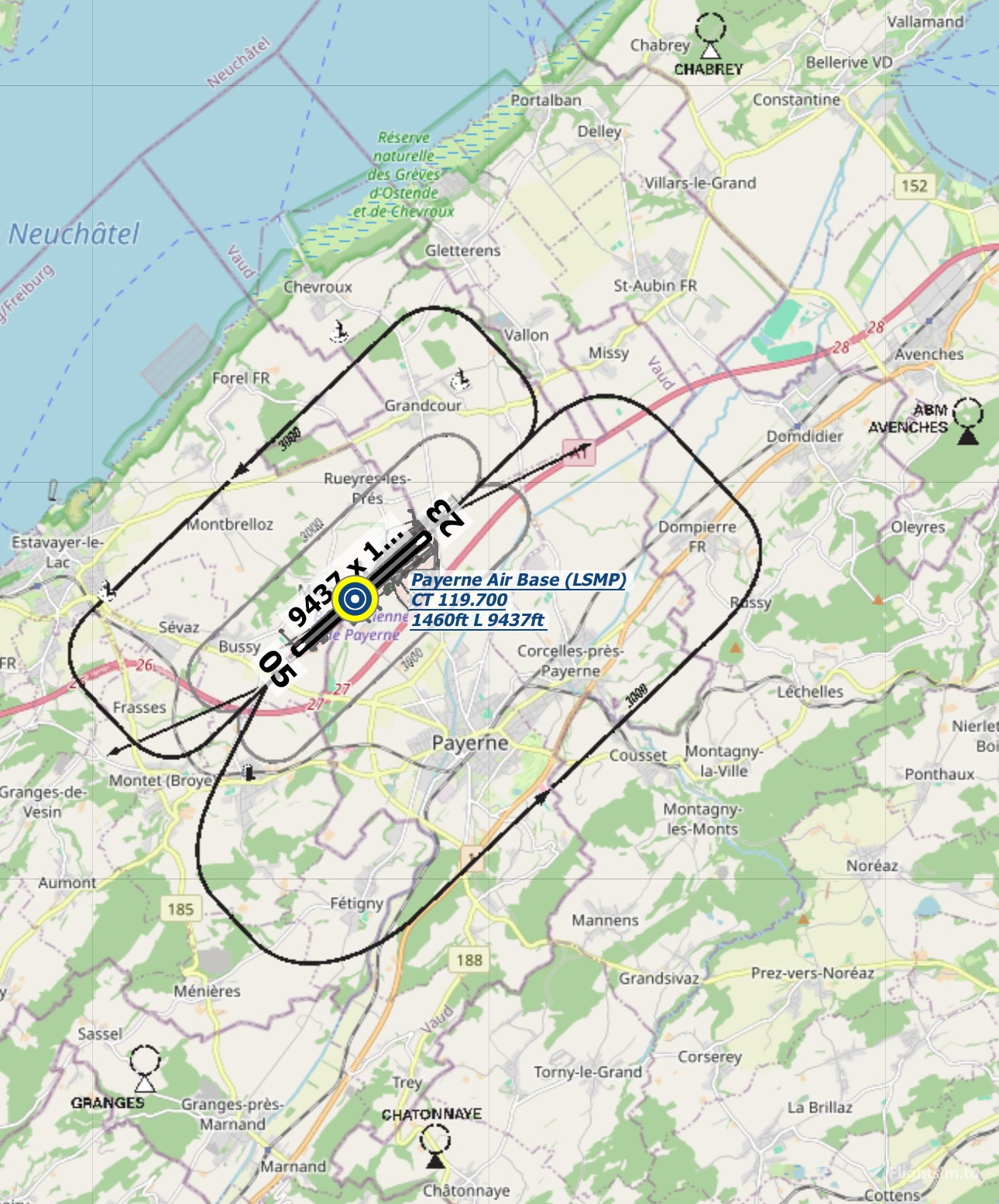 Swiss Airfields Traffic Patterns Overlays for Little Navmap for ...