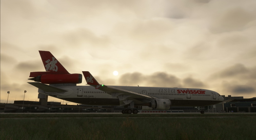 Swiss Asia Full livery HB-IWN 1999