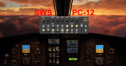 SWS PC-12 X-Touch Mini gauges (AAO): Basic Layer-File (OfA)