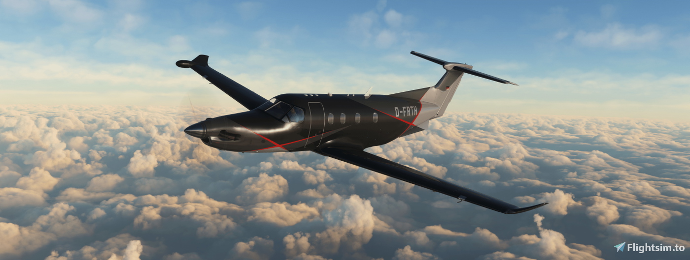 SWS PC-12/47 | D-FRTH | All Variants pour Microsoft Flight Simulator | MSFS