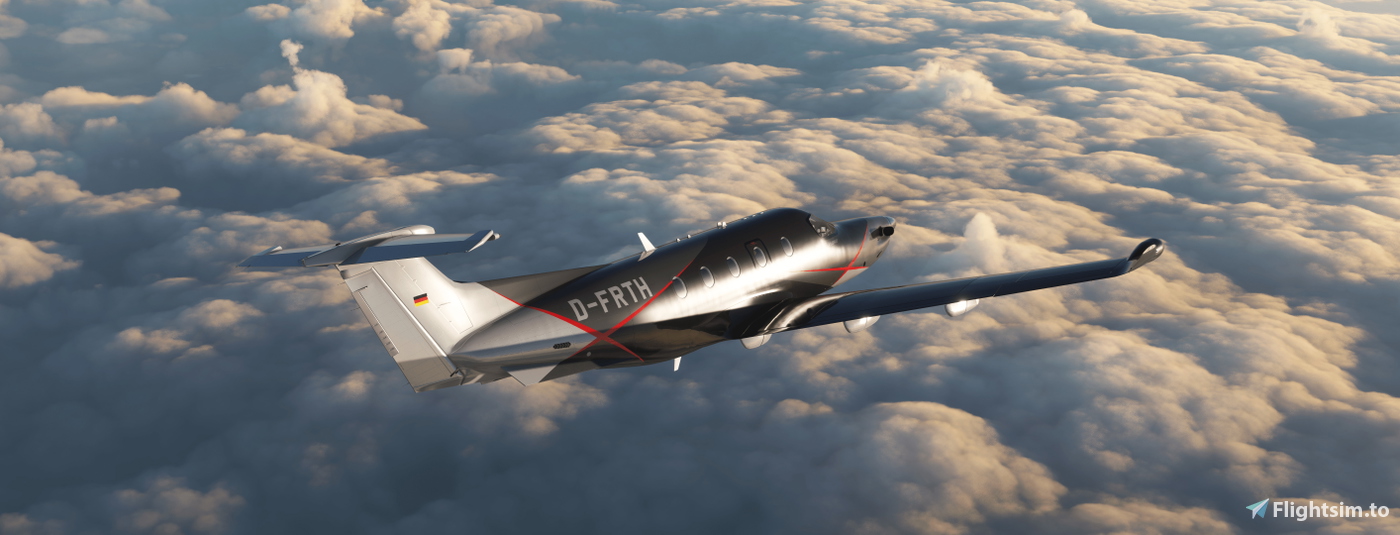 Sws Pc SWS PC-12/47 | D-FRTH | All Variants pour Microsoft Flight Simulator | MSFS