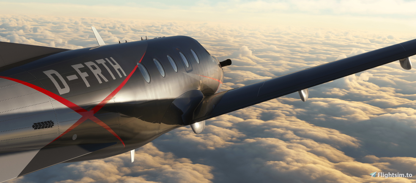 SWS PC-12/47 | D-FRTH | All Variants pour Microsoft Flight Simulator | MSFS