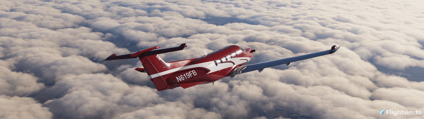 SWS PC-12/47 | N619FB | All Variants for Microsoft Flight Simulator | MSFS