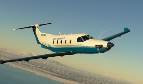 SWS PC12 Alaska Seaplanes N721KP