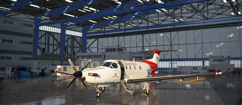 SWS PC12 Austrian Airlines 