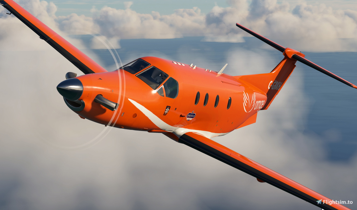 Sws Pc SWS PC12 Ornge | Fleet Pack 对于 Microsoft Flight Simulator | MSFS