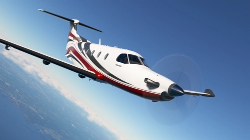 SWS Pilatus PC-12/47 - N474KC and with Dynamic Registration