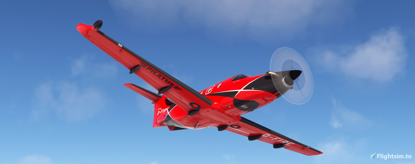 SWS Pilatus PC-12/47 | D-FIRE | All Variants 对于 Microsoft Flight ...