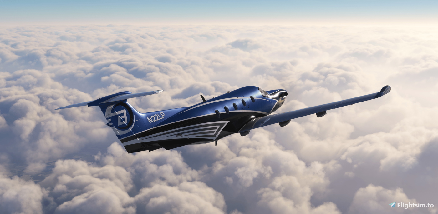 SWS Pilatus PC-12/47 | N22LP | All Variants for Microsoft Flight ...