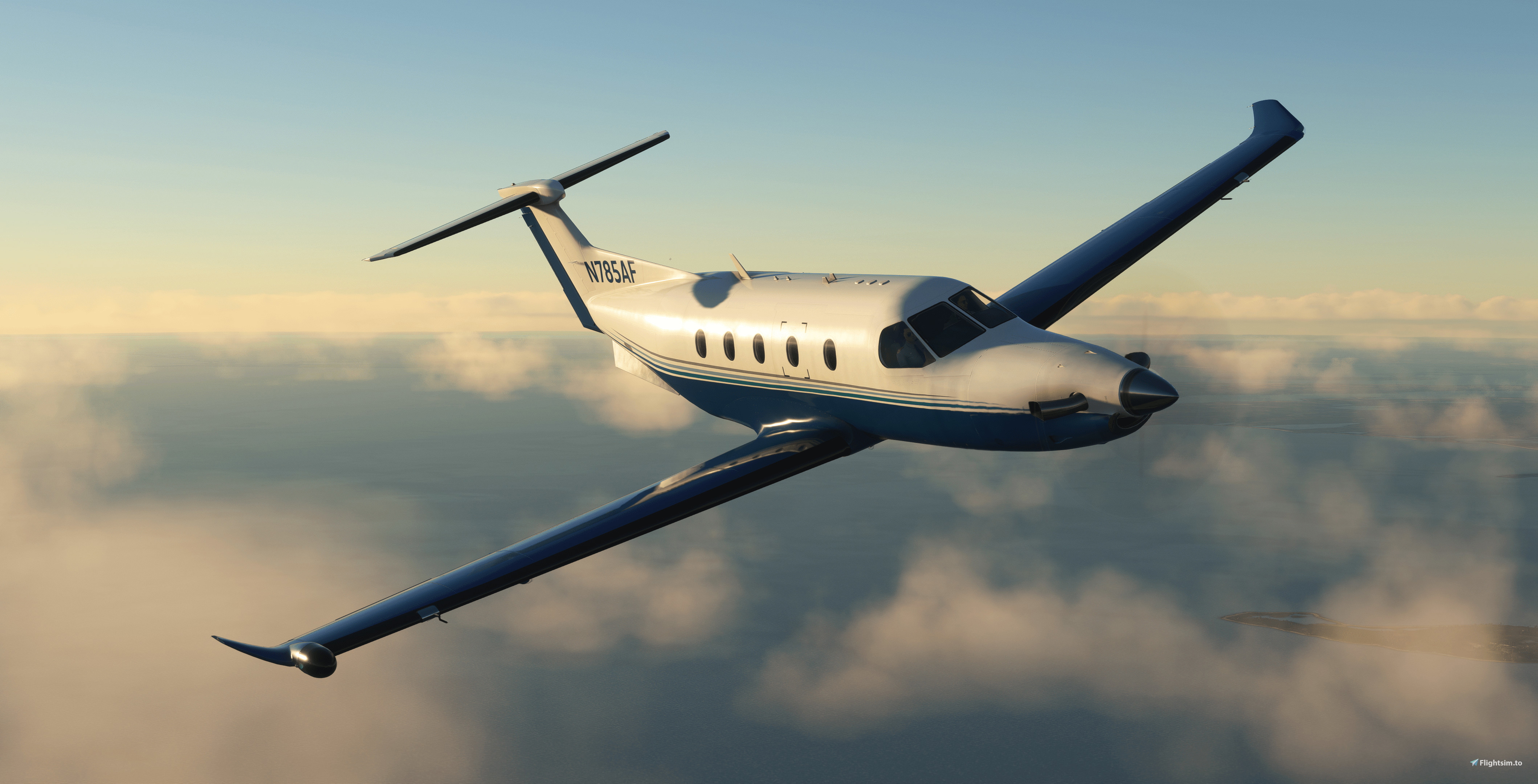 SWS Pilatus PC-12/47 | N785AF | All Variants - MSFS Add-on - Flightsim.to