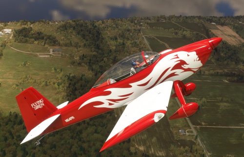 SWS RV-8 Flying Siren - fixed N64PR and Dynamic Reg versions
