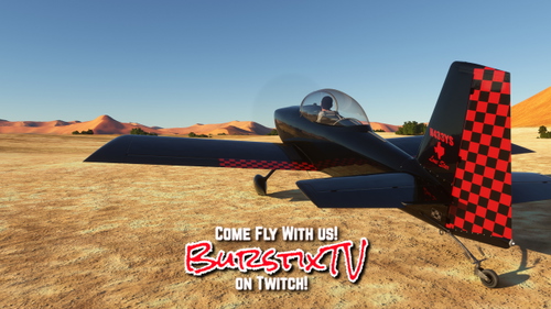 SWS Vans RV-8 "N433YS" Black and Red Livery
