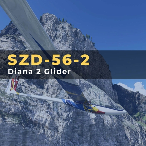SZD-56-2 Diana 2 Glider - MSFS24