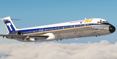 TAA | Trans Australia Airlines VH-TJP (Douglas DC-9) | Fly the MaddogX MD-82 [4K]
