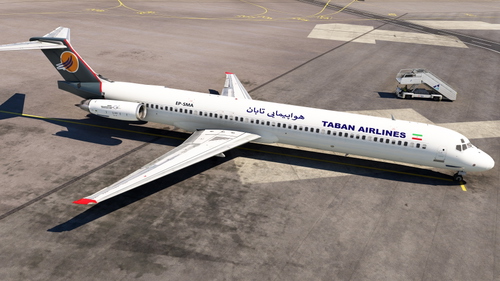 Taban Air EP-SMA MD88
