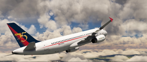 TACA N488TA | 2003  Fuselage/Cabin in 8k for Fenix Simulation A320v2