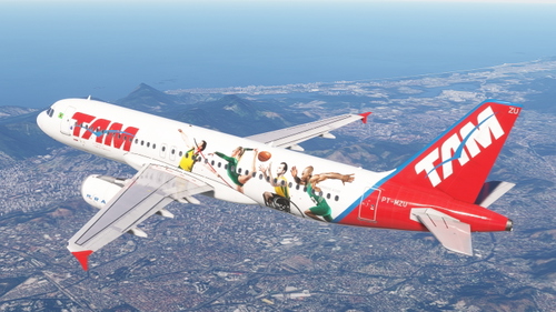 TAM Linhas Aéreas "Rio 2016" PT-MZU