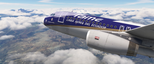 TAME  HC-CDY  |  2003  Fuselage/Cabin in 8k for Fenix Simulation A320v2