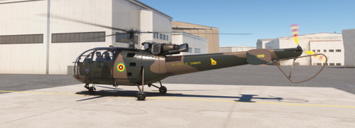 TAOG SA316B - Alouette III Air Force Of Zimbabwe