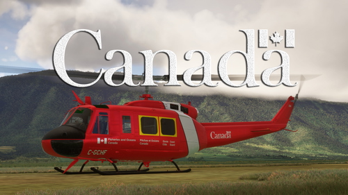 Taog44's UH-1H Huey Iroquois "C-GCHF" Canadian Coast Guard (Fictional)