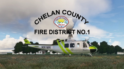 Taog44's UH-1H Huey Iroquois Chelan County Fire District No. 1 "N911MR" (Freeware)