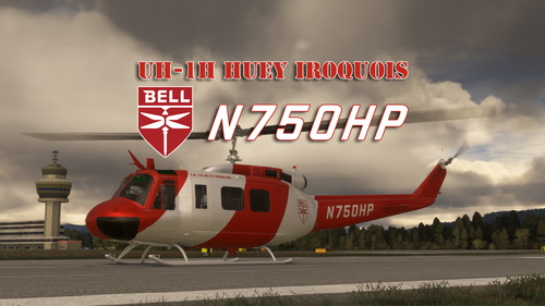 Taog44's UH-1H Huey Iroquois "N750HP" (Fictional)