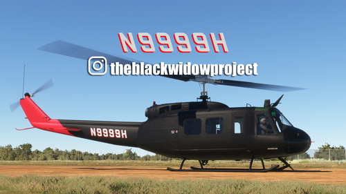 Taog44's UH-1H Huey Iroquois The Black Widow Project "N9999H"