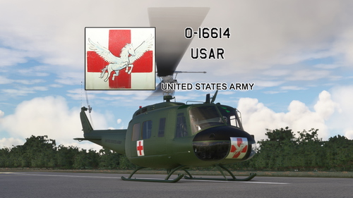 Taog44's UH-1H Huey Iroquois UNITED STATES ARMY "0-16614 USAR"