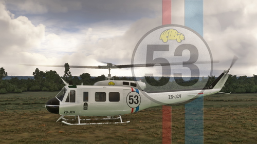 Taog44's UH-1H Huey Iroquois "ZS-JCV" Herbie (Fictional)