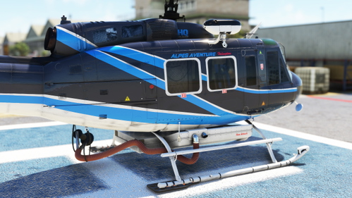 Taog's Hangar UH-1H   Alpes Aventure 